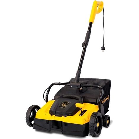 spazzatrice elettrica garland "roll&comb 402e-v24" ampiezza di lavoro 36 cm 1500w