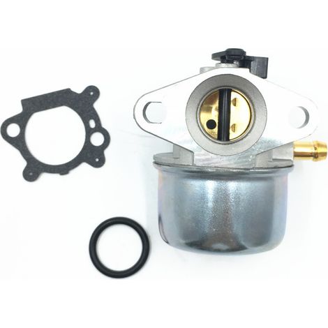 Carburateur avec joint adapté pour BRIGGS & STRATTON 799868 498254 497347 497314 498170 694202 Moteur Générateur de Moteur de Remplacement Tondeuse (1/5)