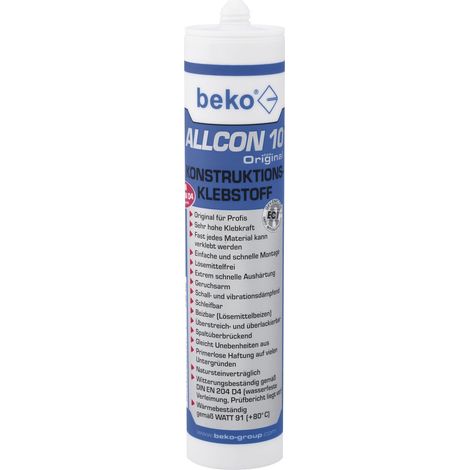 Adhesivo de construcción beko Allcon 10 beige 310 ml