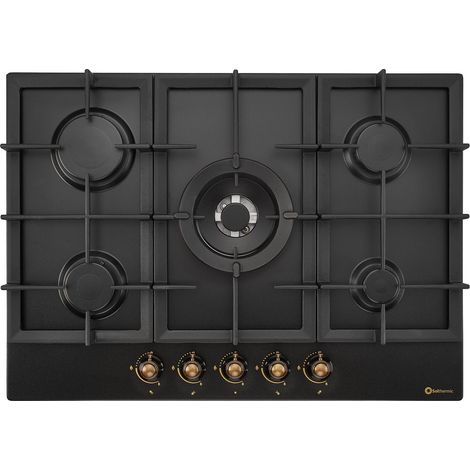 SOLTHERMIC PLACA GAS BL032 NEGRA RUSTICA DE 70