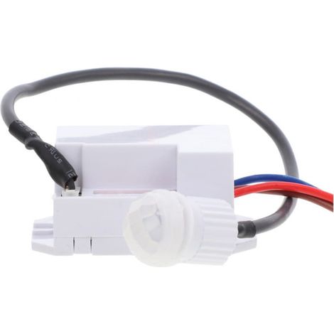 Sensor de movimiento miniatura PIR de 800 W y 120/360 grados con sonda IP65 en cable MCR-08 EXT10000271
