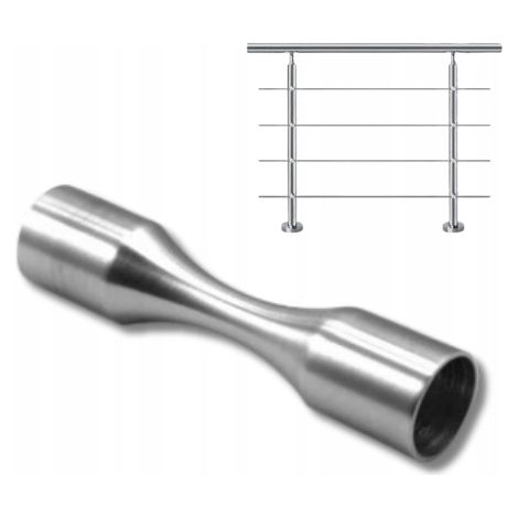 Élément de barre en acier inoxydable - Ø 12 mm - Longueur 70 mm - Durable et esthétique - Installation facile