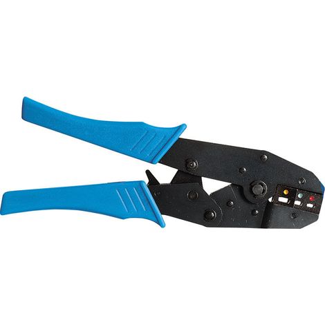 PINCE A SERTIR CLIQUET COSSE EMBOUT CÂBLE ISOLÉ 0841