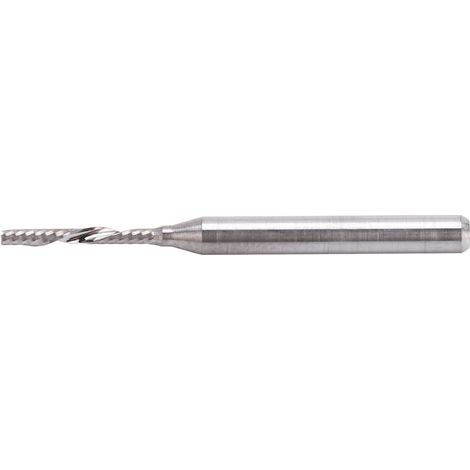 Lot de 5 fraises à spirale en acier tungstène pour défonceuse, accessoire de sculpture sur bois, 3,175 x 1,5 x 12 mm (1/5)
