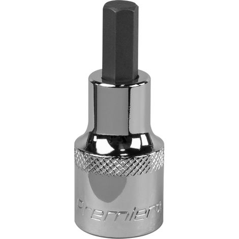 Sealey SBH020 Premier Hex Socket Bit 1/2"Sq Drive 8mm