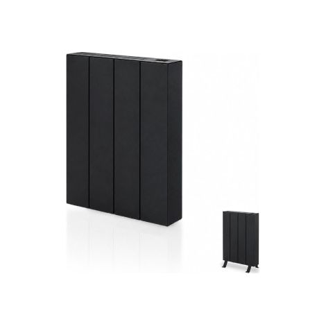 Emisor térmico seco ELIAN 500 W negro con patas incluidas, Programable 24/7 (1/5)