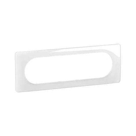 Placca di finitura Legrand Céliane Bianco smaltato 23x9 cm