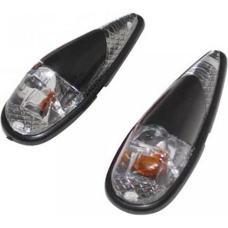 Blinker-Replay für Auto, Wassertropfen-Design, schwarz, neu (1/3)