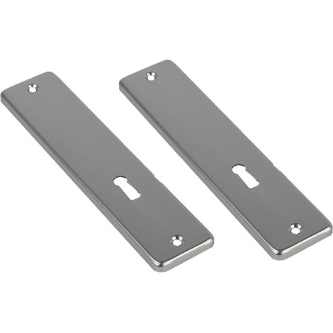 Plaque de porte courte SL56 en aluminium serrure à garniture -