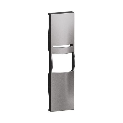 L.Now - Cover Ir 1M Steel 1 Modulo. Steel (Bticino Cod. Ks16)