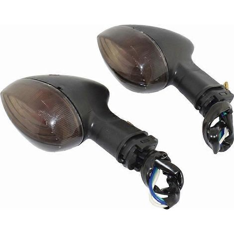 Ampoule clignotante orange pour Yamaha FZ6 FZ6N FZ6S FZ1 FZ8 FAZER XJ6 FZ6R XJR1300 TDM 900 900A (transparente) (1/4)
