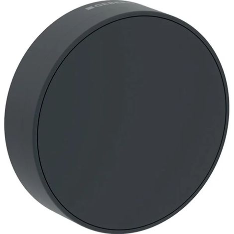 Geberit Split roseta de accionamiento para desagüe de bañera con accionamiento giratorio: negro mate, 245431141