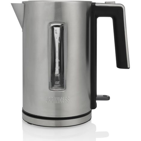 Princess Bollitore Elettrico, 3000 W, 1.7 L, in Acciao Inossidabile, Argento (1/4)