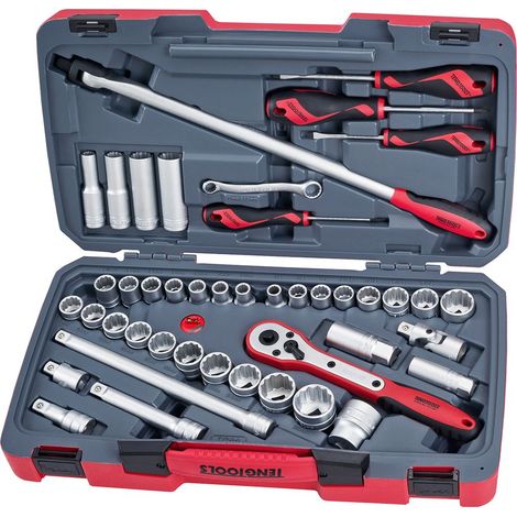 Set de montage 1/2'' mm - pouces Teng Tools T1244