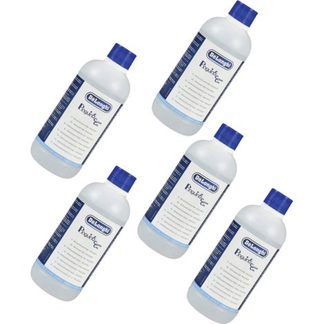 Ersatzteil - Set 5 Entkalkern 500ml -  - ARIAGEL, DELONGHI, SIMAC, SUPERCALOR, SUPERCLIMA, RADEL, MIZUSHI
