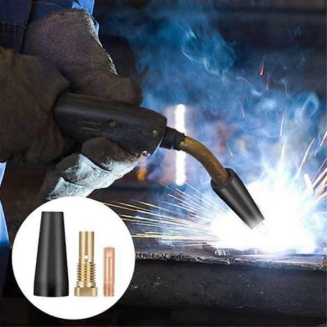 Ensemble de 7 buses sans gaz pour dévidage de fil fourré FC90 0,9 mm - Outils de soudage MIG FC90 - FFY (1/4)