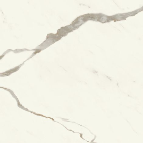 Carrelage effet Marbre Blanc Calacatta Alba 60x60x0,9 cm Mat Montira - Sol et mur intérieur (vendu par carton de 1,08 m²) - RO'MA CARRELAGE