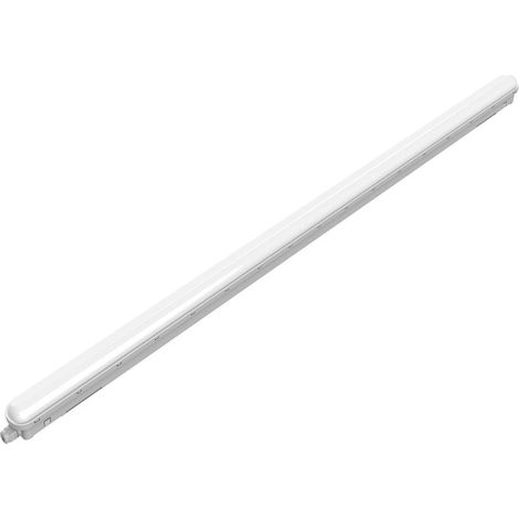 PILA Pantalla Estanca LED 150 cm, 53W, Diseño Clásico, No regulable, 4000K, 6000 Lúmenes, CRI80, IP65, IK08, 35.000h de Vida Útil, Cableado pasante (1/4)