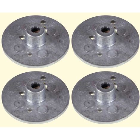 OFFERTA 4 PULEGGIA FERRO MOVIMENTI MOTORINO D35MM