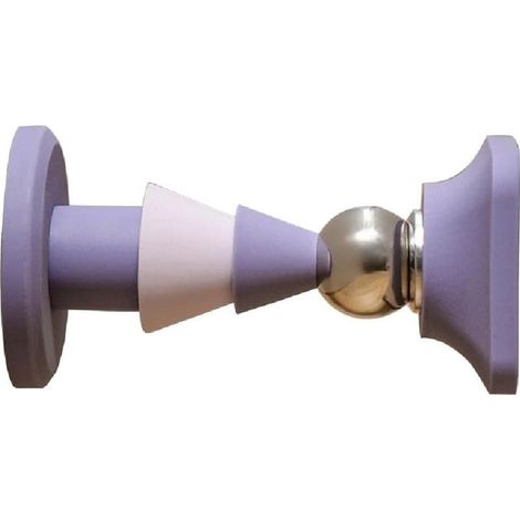 1 Butée de porte avec butée de porte en silicone anti-perforation et auto-adhésive pour porte de maison (1/5)