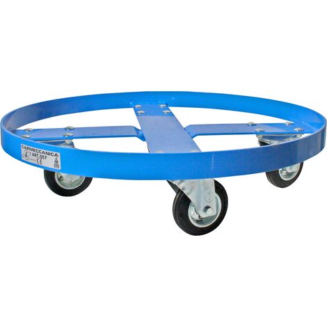 Base carrellata per fusti Ø 600