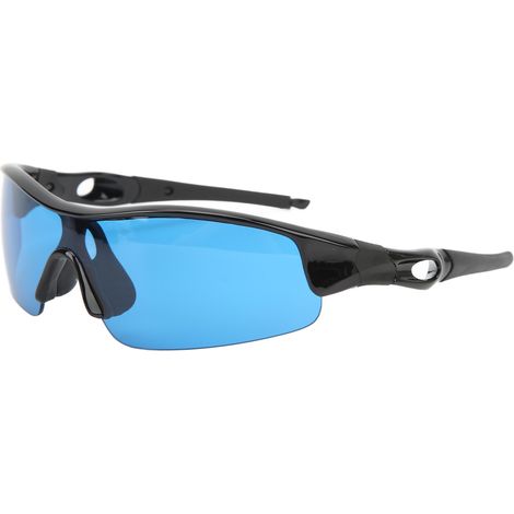 Lunettes de protection contre les UV pour éclairage HPS et LED, idéales pour les salles de culture (bleu). (1/5)