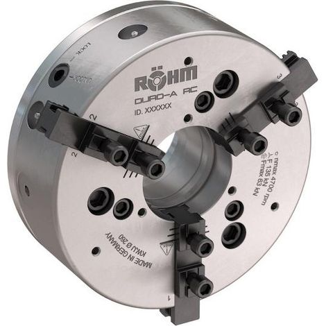 Röhm  plato  de  potencia  DURO-A  RC  400  DIN  ISO  702-4  -  ZA300  dentado  recto  desbloqueo  individual  Edición  2022  -  185040 (1/5)