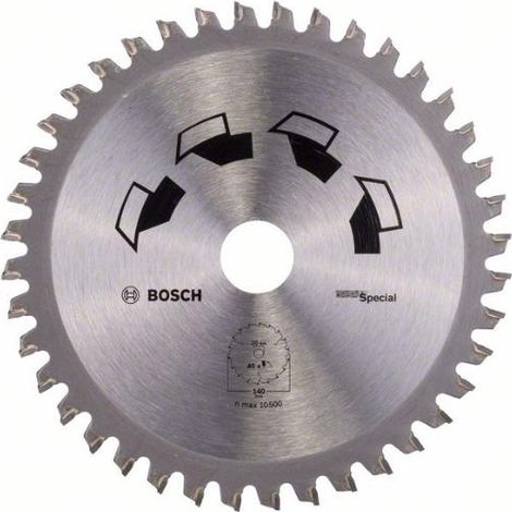 Lama per sega circolare Bosch 40 denti 140 mm argento