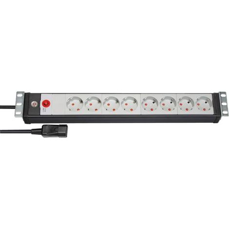 Multipresa Brennenstuhl Premium-Line 8 prese 3m Nero Grigio (1/5)
