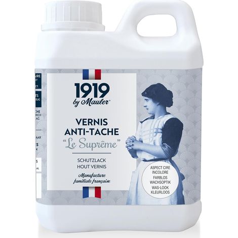 Vernis Bois & Peinture - Antitache Le Suprême Mat Incolore 125mL (1/5)