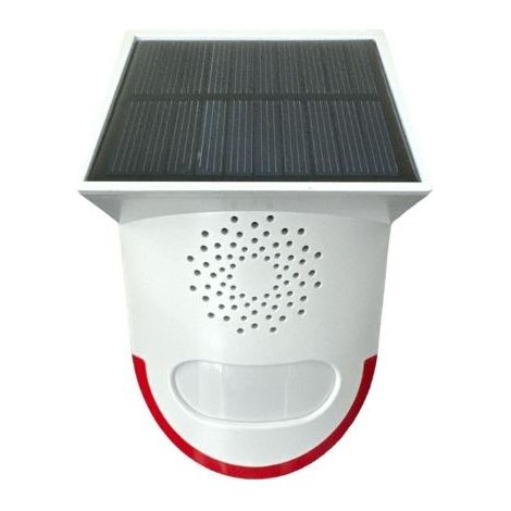 Sirène extérieure solaire pour système d'alarme EvolutionMax