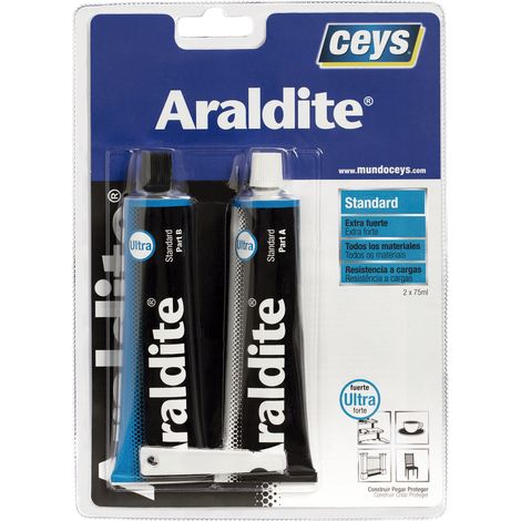 Adhesivo Epoxy Estandar 75+75 Ml Araldit Ceys (1/6)