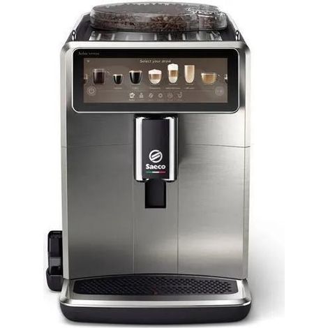 Saeco Xelsis Suprema SM8885 00 máquina de café plateada (1/3)