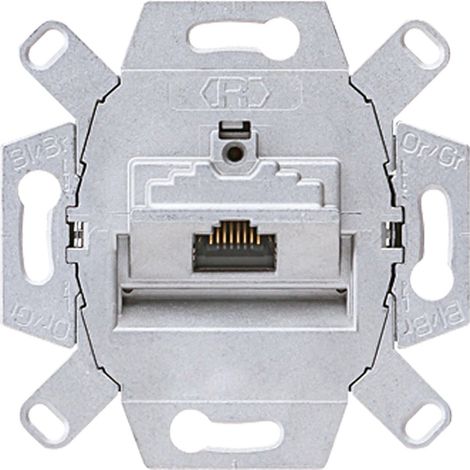 Toma RJ45 categoría 6 Clase A JUNG UAE 8 UPOK6