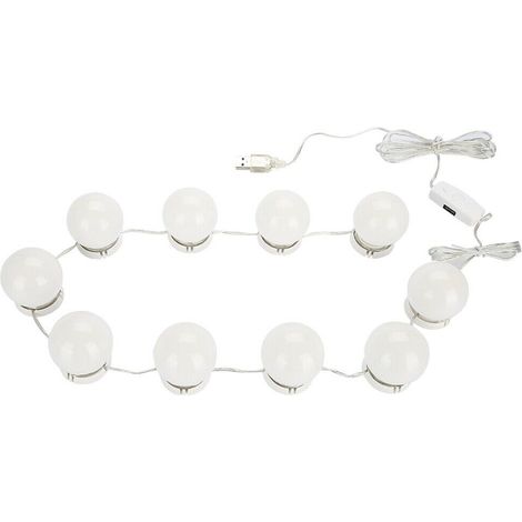 Kit d'ampoules LED pour miroir de courtoisie, lampe de phare (10 ampoules) (1/5)