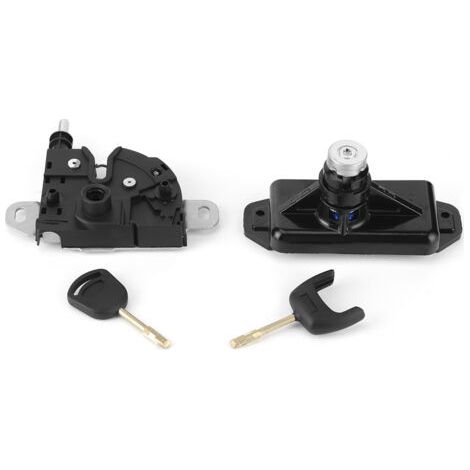 Kit de verrouillage de capot pour Transit MK7 06-1, cylindre de verrouillage de capot avec 2 clés, OEM: 6C1A-16D748-AB (1/5)