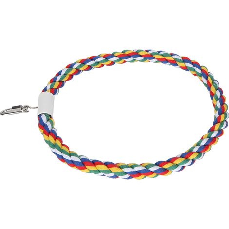 Anneau d'escalade en corde de coton pour perroquet, balançoire pour petits et moyens perroquets (1/5)