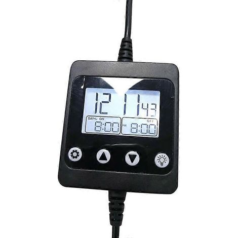 LED-Aquarienbeleuchtungsdimmer/Modulator mit LCD-Bildschirm (1/5)