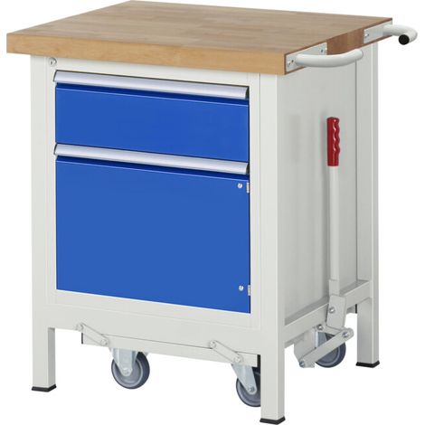 Établi Rau avec châssis abaissable Modèle 8152 L 750 x P 700 x H 880mm