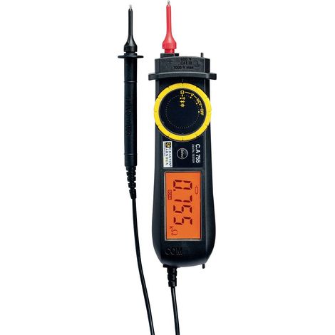 Chauvin Arnoux – Multimètre numérique portable 1000V – Résistance 30MO – Capacité 30mF – Précision optimale pour professionnels (1/4)