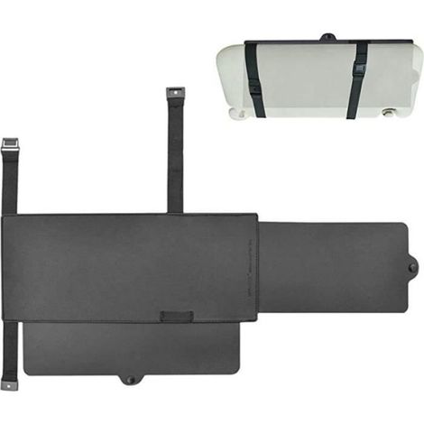 Prolongateur De Pare-Soleil - Extension De Visiere Automobile - Polycarbonate Anti-UV - Noir - 1 Piece (1/4)