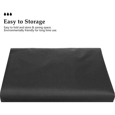 Protective cover for ping-pong table, fabric, waterproof, with drawstring, complete protection against dust, for indoor or outdoor patio (1/5)