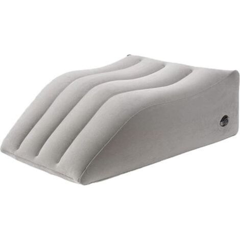 Coussins Relève-Jambes, Oreillers Compensés Gonflables, Oreiller D'élévation des Jambes, Oreiller Gonflable pour Repose-Jambes S'élevant pour Dormir, Lire, Se Détendre (1/5)