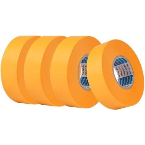 4 pezzi di nastro adesivo per mascheratura per lavori di pittura, nastro in vinile da 24 mm x 50 m per mascheratura di precisione, nastro adesivo per mascheratura, nastro adesivo per mascheratura per 