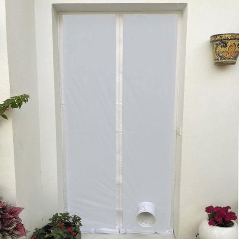 Junta de la puerta del aire acondicionado portátil (con tubo de extensión): refrigeración de alta eficiencia, ahorro de energía. (1/5)