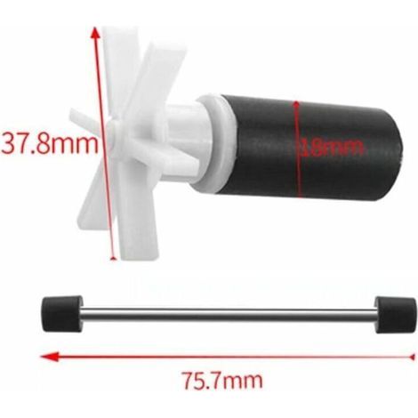Turbine de filtre submersible BR-Vie, turbine de filtre de rechange en acier inoxydable, rotors de rechange pour spa Lay Z (1/4)