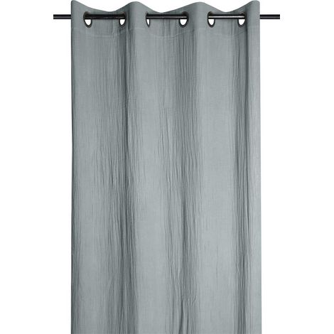 Rideau en gaze de coton 140 x 260 cm Pop colors sauge