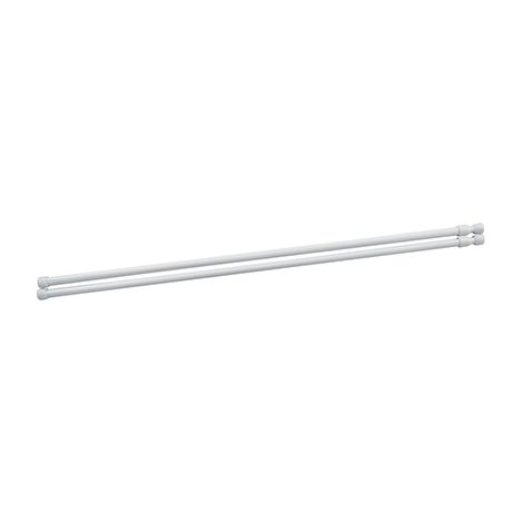 Barre de vitrage extensible auto 8/78- -110 blanche (2 unités) (1/2)