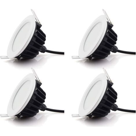 Foco Proyector LED 100W 3000K Blanco Cálido IP65 Impermeable Exterior con Cubierta de Vidrio Templado para Patio (1/4)