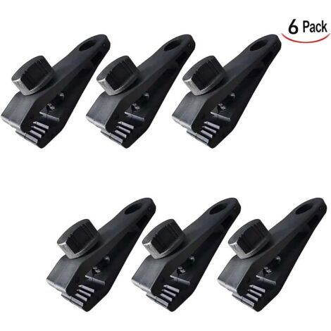 Clips pour bâche, clips pour tente, accessoires de camping, accessoires pour bâche (1/5)